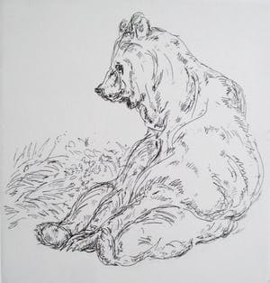 Niet of onleesbaar gesigneerd - Twee etsen, gesigneerd kopen? Bied vanaf 1!