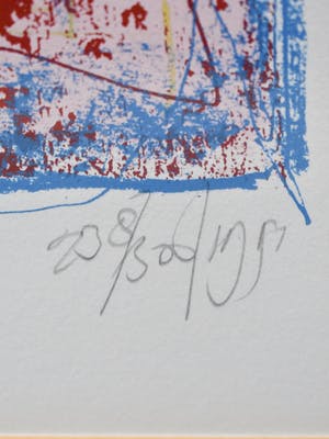 Niet of onleesbaar gesigneerd - abstract baby roze kopen? Bied vanaf 1!