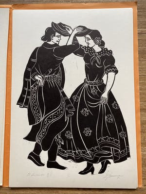 Jozef Bossaert - Map met 12 lino’s Fiesta Arriba kopen? Bied vanaf 125!