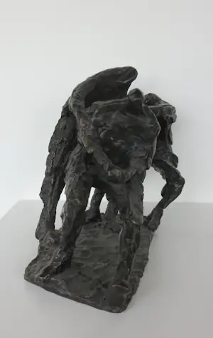 Hans Blank - Prachtig bronzen beeld (zwaar!), Scheepsbemanning kopen? Bied vanaf 800!