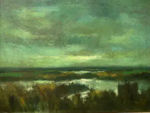 Toon Koster - landschap - olieverf op doek - gesigneerd kopen? Bied vanaf 60!