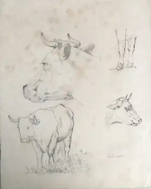 Eugene Joseph Verboeckhoven - Dieren (lot van 8) kopen? Bied vanaf 75!