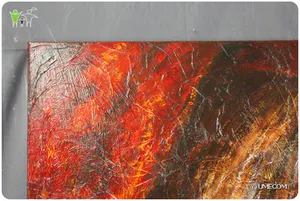 Roel Hofman - Acryl op Doek - Ogen / Vrouw met Sluier kopen? Bied vanaf 750!