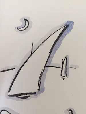 Kees van Dongen - Pochoir - Aan het strand - 1925 kopen? Bied vanaf 300!