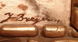 Niet of onleesbaar gesigneerd - Pendant - Zomer & Winter (1901) - Hollandse School kopen? Bied vanaf 10!