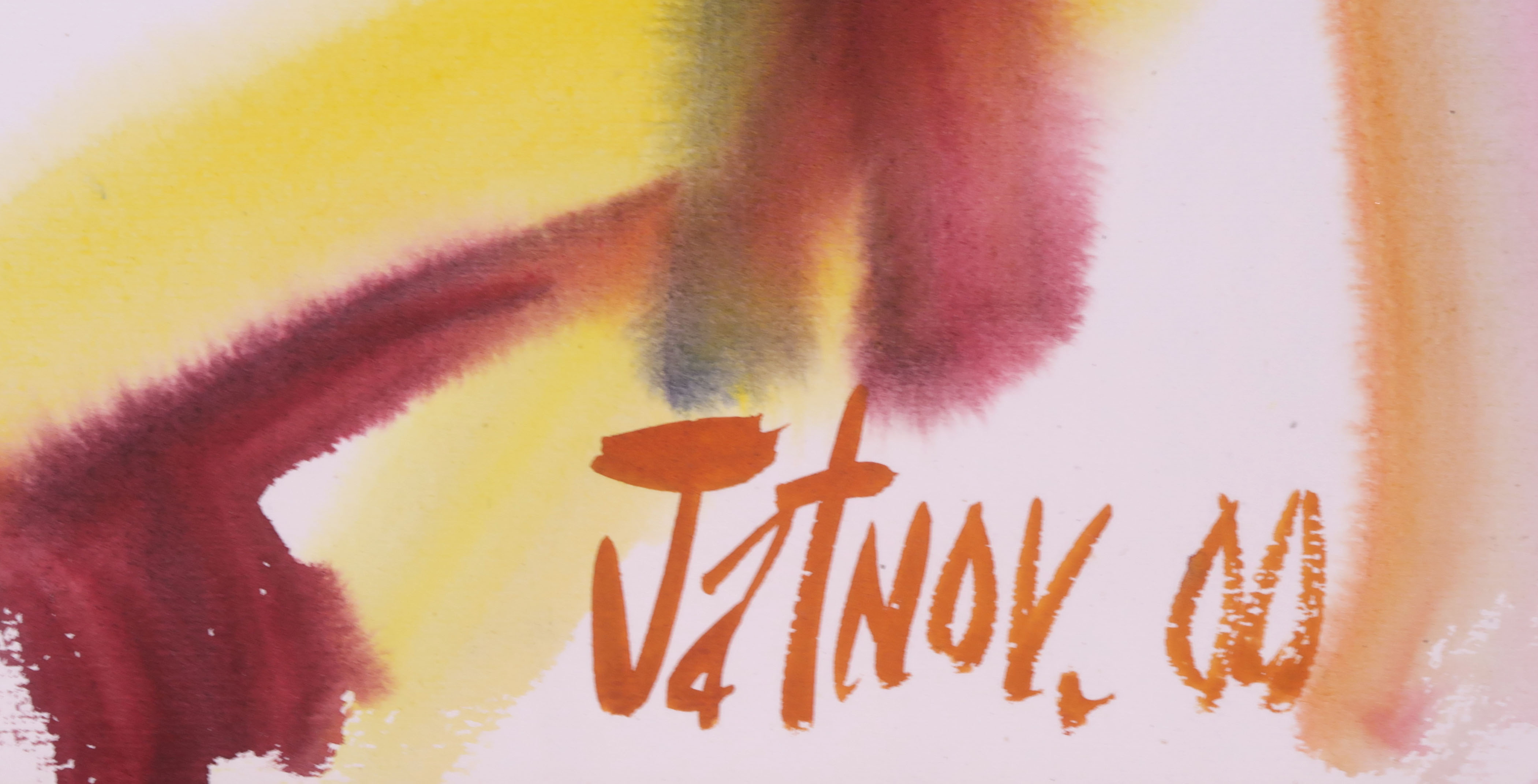 Sergej Jatnov - Aquarel, Naakte vrouw kopen? Bied vanaf 35!