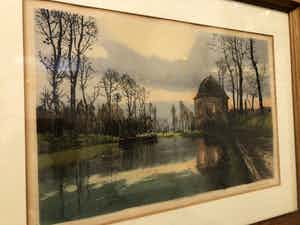 Louis-Etienne Dauphin - Waterland verkocht voor € 35!