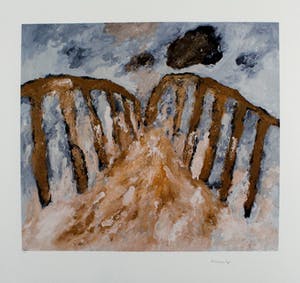 Armando - Kleurengiclee DIE BRUCKE Handgesigneerd - GROOT!! kopen? Bied vanaf 159!