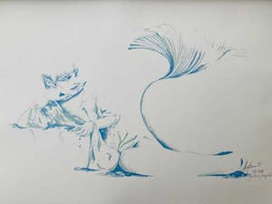 Frits Jansen - KUNST IS MOOIJ map met 7 werken van div kunstenaars en gedicht van Remco Camper kopen? Bied vanaf 75!