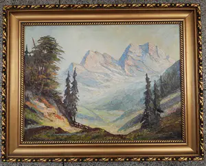 Otto Pippel - Hochalm - Ölgemälde kopen? Bied vanaf 1000!