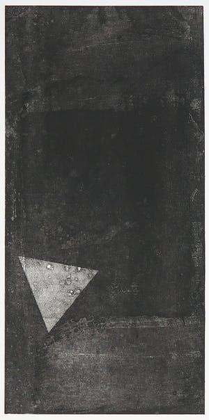 Ko Oosterkerk - Ets, Witte driehoek II kopen? Bied vanaf 100!