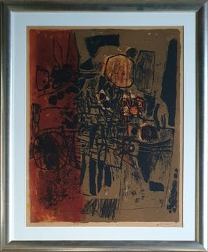 Corneille - Litho: 'Jeux d'été' - 1960 (Nieuw ingelijst) kopen? Bied vanaf 495!