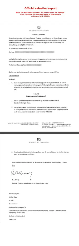 Jeffrey Shaw - Conversations kopen? Bied vanaf 650!