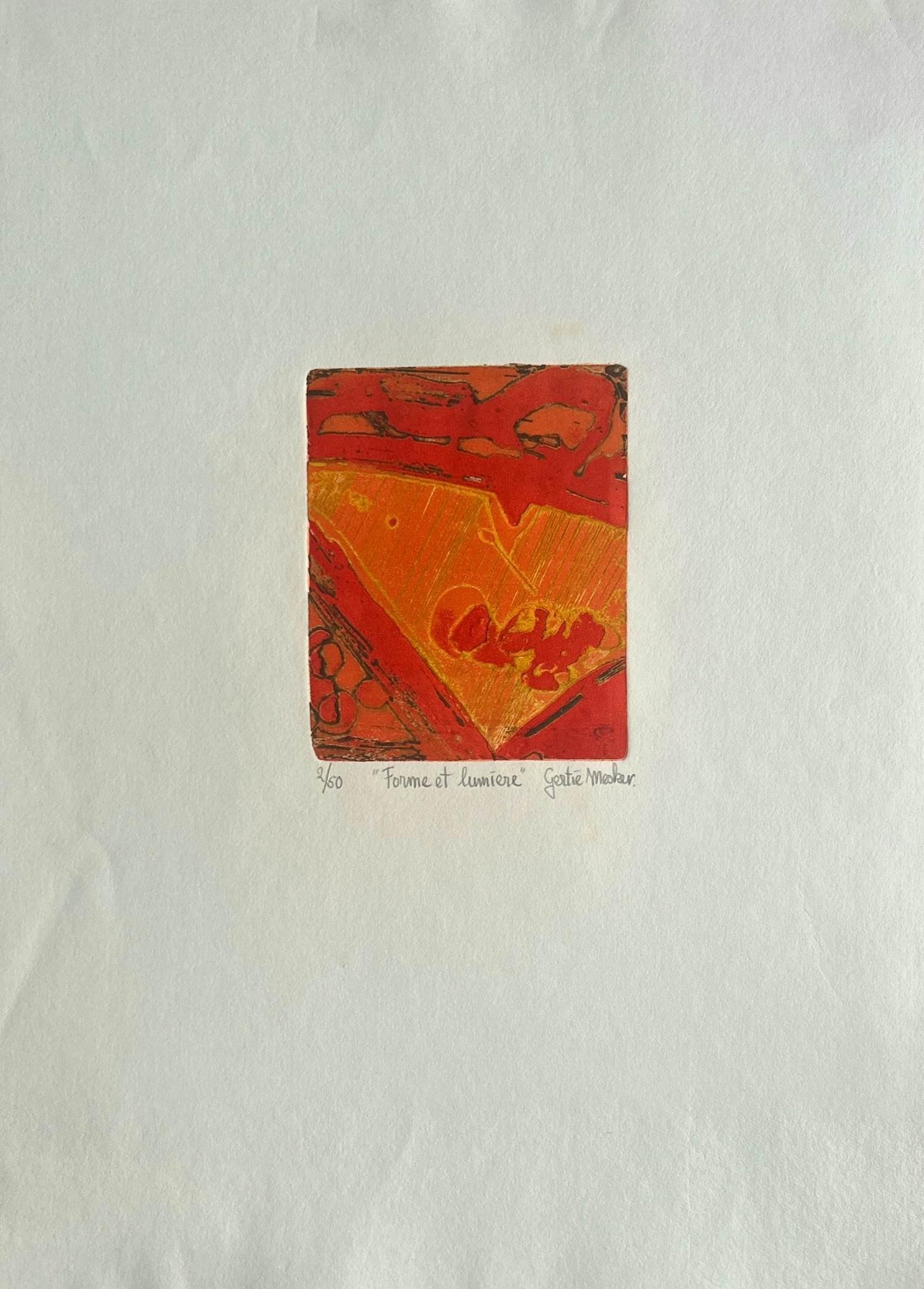 Gertie Mesker - Forme et Lumiere kopen? Bied vanaf 30!