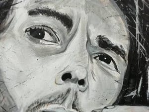 Niet of onleesbaar gesigneerd - Bob Marley (king of the Reggae) kopen? Bied vanaf 10!