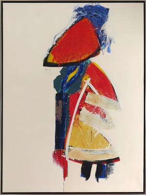 Arty Grimm - Olieverf op doek, Zonder titel - Ingelijst (Zeer groot) kopen? Bied vanaf 750!