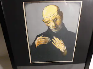 Maurice Langaskens - 2 prachtige chromolitho's,professioneel ingelijst. kopen? Bied vanaf 1!