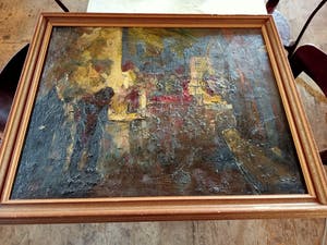 Niet of onleesbaar gesigneerd - Straat kopen? Bied vanaf 1!