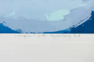 Anton Vrede - Zeefdruk op papier, Zonder titel - Ingelijst kopen? Bied vanaf 50!