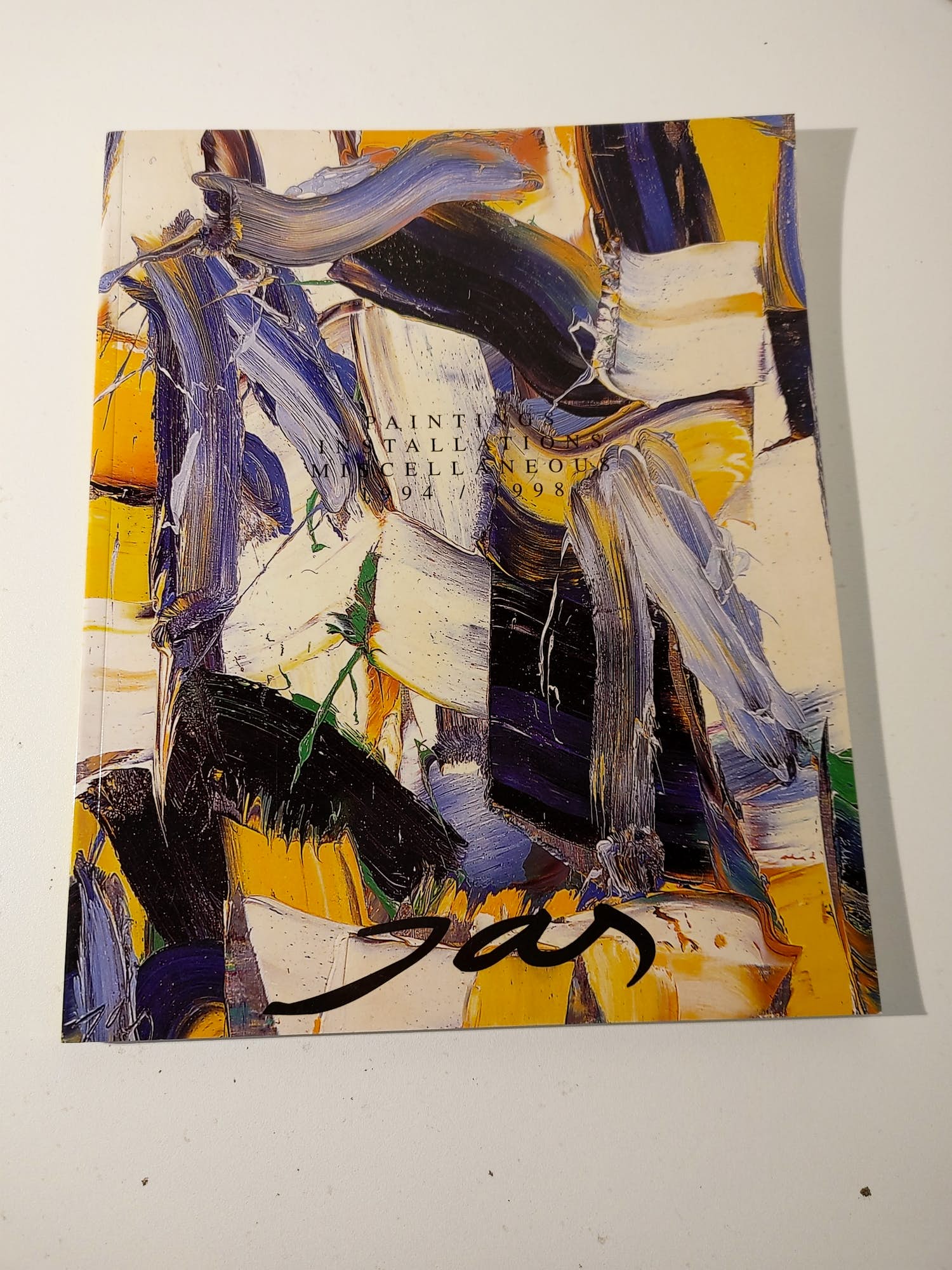 JAS - Blue Innovations. Paintings andMiscellaneous 1994 1998 verkocht voor € 1!