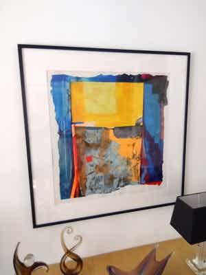 Jos Verwiel - Grote zeefdruk uit 2004 verkocht voor € 125!