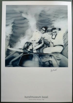 Gerhard Richter - Handsigniert - Motorboot kopen? Bied vanaf 1500!