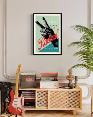 Shepard Fairey - Radical Peace Lithograph Signed kopen? Bied vanaf 10!