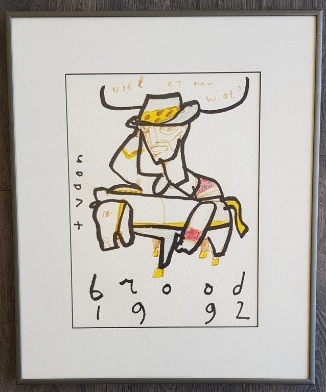 Herman Brood - Viel er nou wat? verkocht voor € 300!