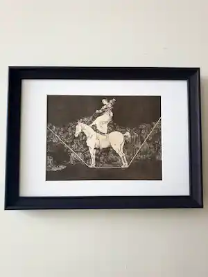 Francisco de Goya - Precieze Folly. verkocht voor € 130!