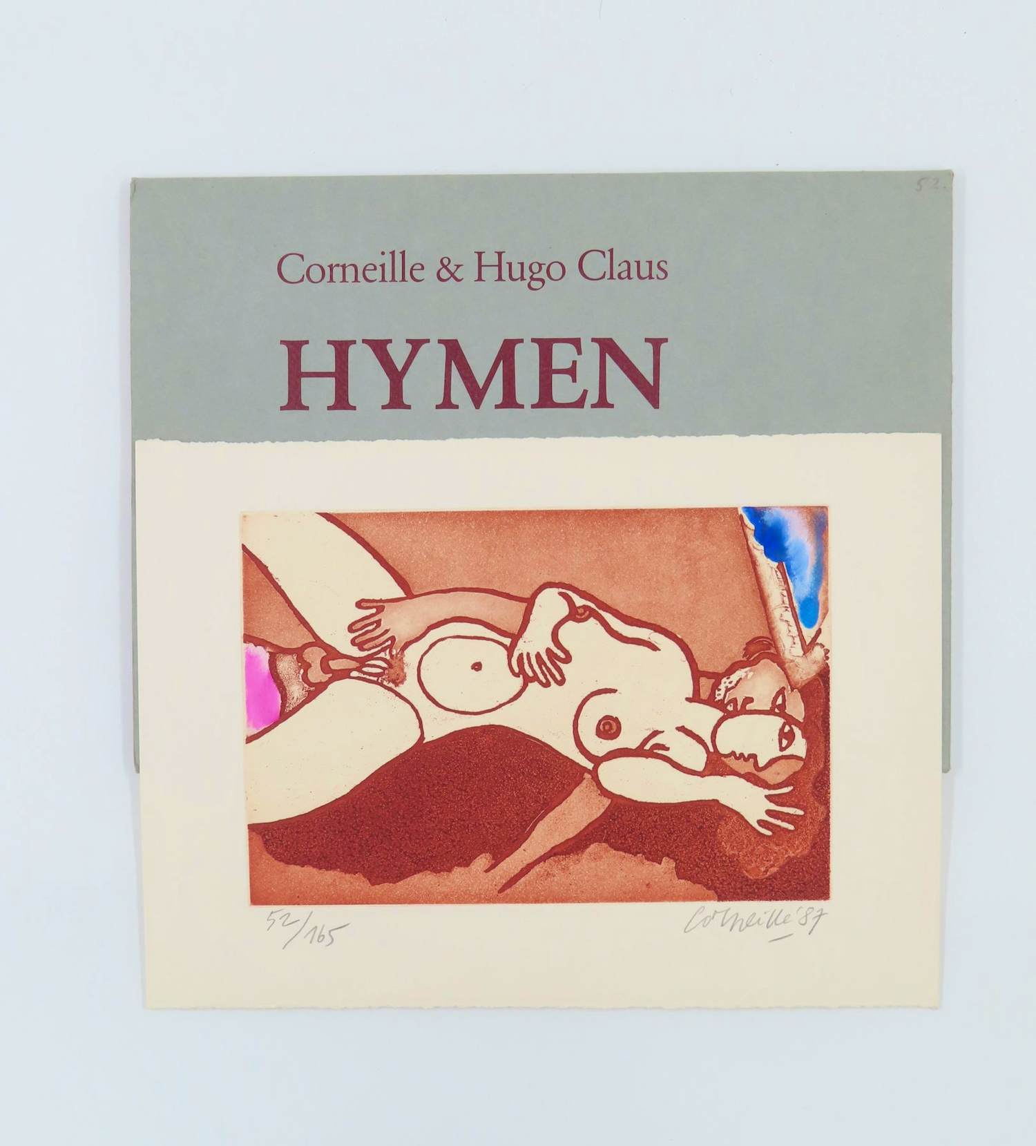 AcheterCorneille - Hugo Claus - Hymen - Dertien gedichten bij dertien erotische tekeningen? Enchérissez de 250!