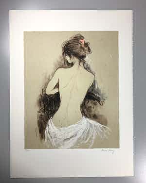 Bernard Charoy - Female Nude verkocht voor € 35!