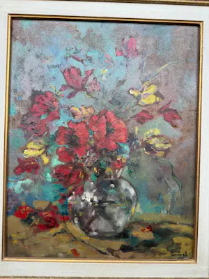 Buy Arie Zwart - Bloem stilleven? Bid from 500!