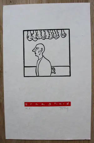 Tom Thijsse - 7 houtsneden: De zeven Hoofdzonden - 1999 kopen? Bied vanaf 1!