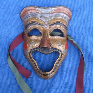 Brons (Onbekend) - Venetiaans masker kopen? Bied vanaf 35!