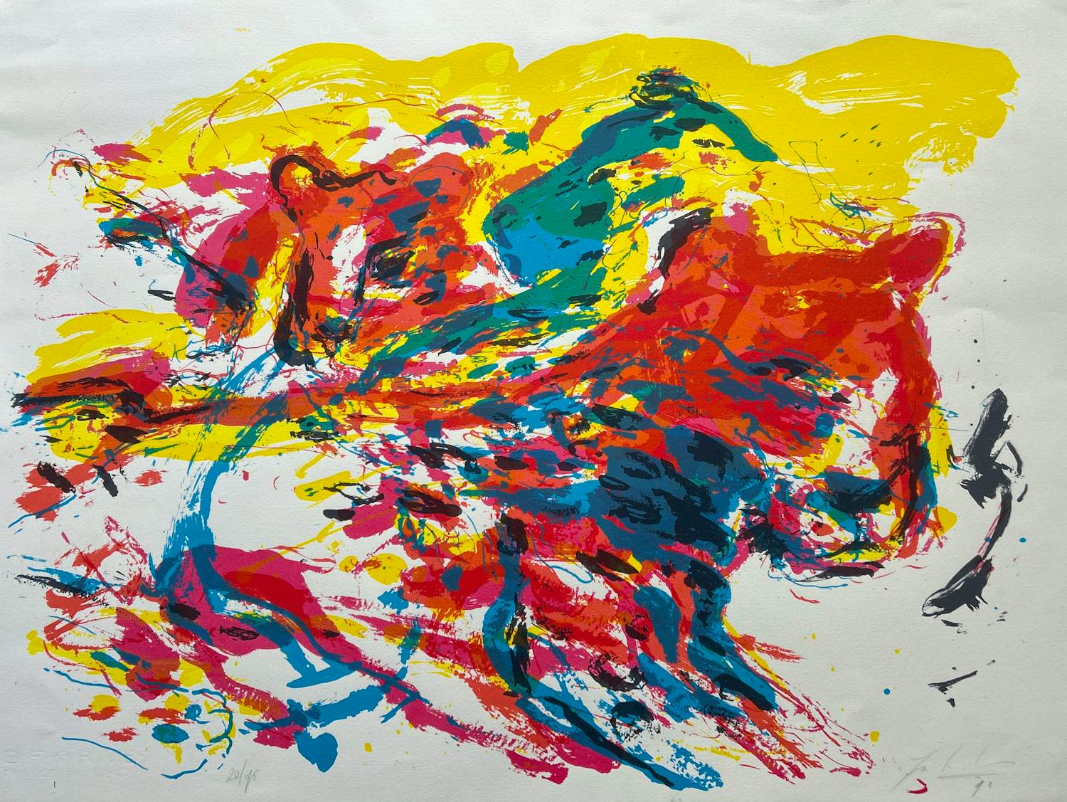 Jan van Lokhorst - Zonder titel verkocht voor € 40!