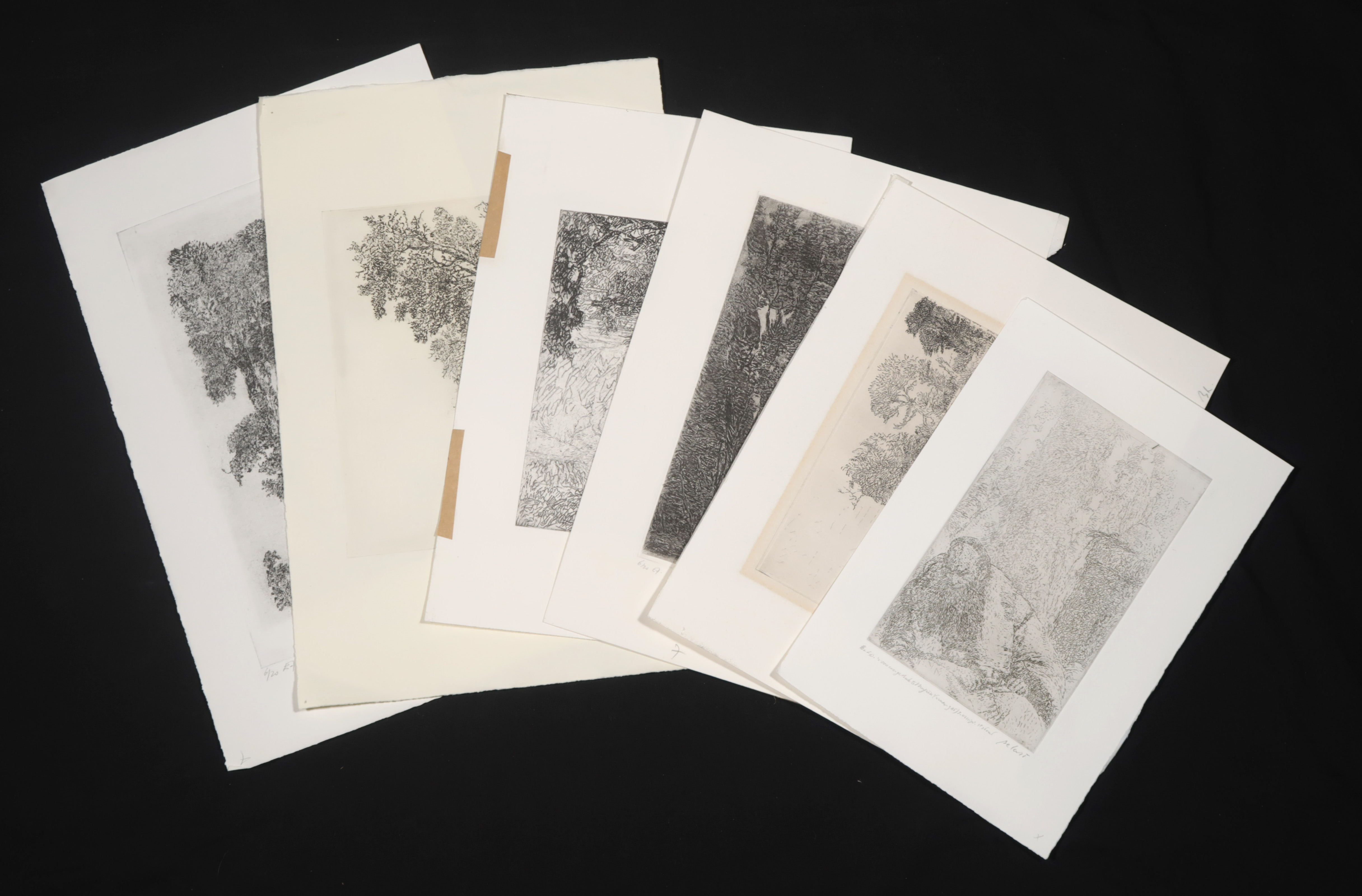 Gerard Bellaart - Lotje (D) met 6 etsen op papier kopen? Bied vanaf 1!