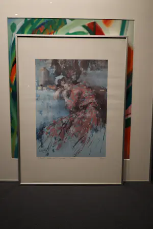 Rob Houdijk - Litho genaamd: Nienke aan het wegdromen - Oplage 56/150 kopen? Bied vanaf 50!