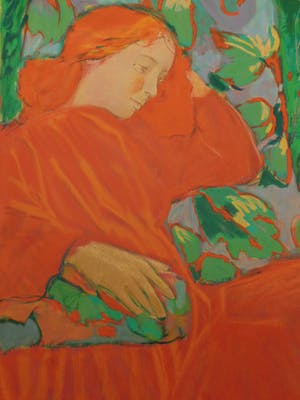 Claudia Steine - Lady in Red II kopen? Bied vanaf 25!