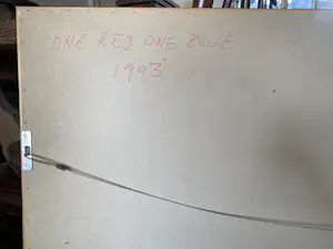 Jan Cremer - Tulips One red One blue 1993 kopen? Bied vanaf 5000!