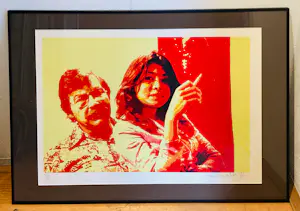 Buy Henk van der Vet - Portret Karel Appel en vrouw met lijst!(loods)? Bid from 145!