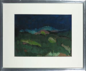 Ferd op de Coul - Gouache, Landschap - Ingelijst kopen? Bied vanaf 40!