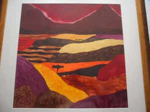 Ronald Boonacker - Aquarel - "Italiaans landschap" - Unica verkocht voor € 80!