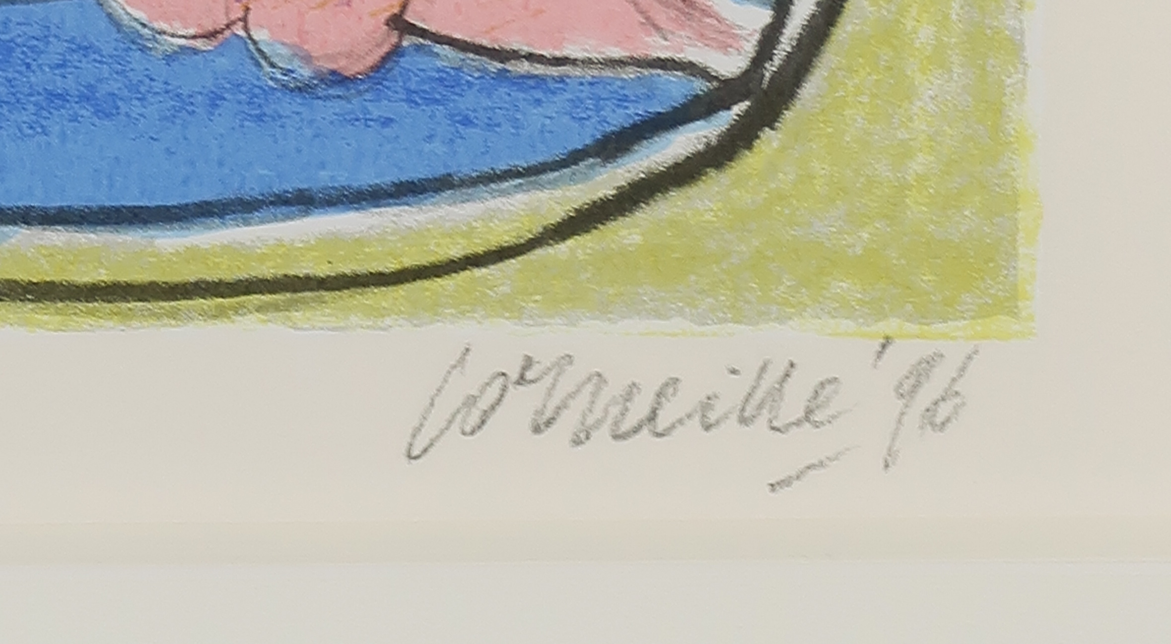 Corneille - Zeefdruk, Baignade - Ingelijst kopen? Bied vanaf 100!