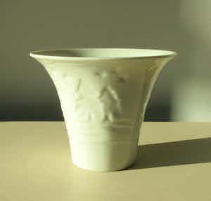 Rorstrand - Porseleinen waxine of theelicht verkocht voor € 17!