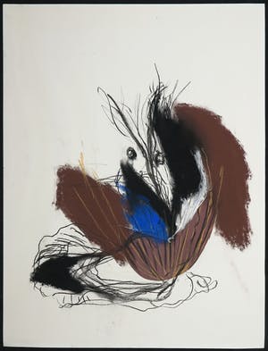 Willem Zeegers - Pastelkrijt, Zonder titel kopen? Bied vanaf 35!