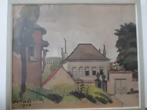 Anne-Pierre De Kat - Dorpsgezicht Belgie 1930 kopen? Bied vanaf 400!