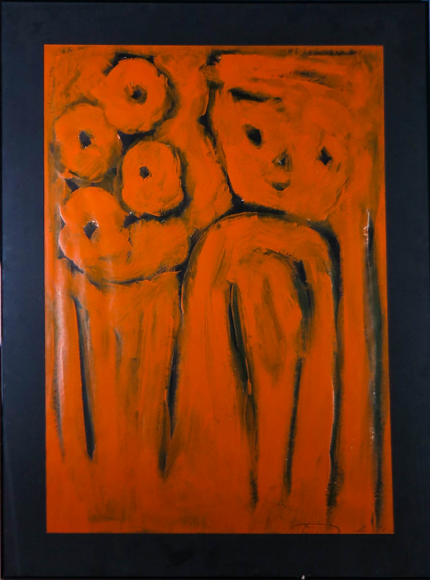 Bart Drost - Schilderen/tekenen op papier, Vervreemding - Ingelijst kopen? Bied vanaf 70!