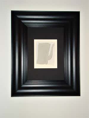 Klaas Gubbels - 'Kan', aquarel stijlvol ingelijst! verkocht voor € 415!