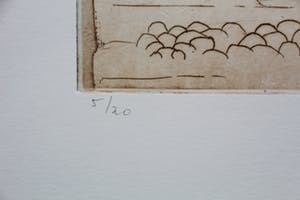 Jan Montyn - ets: Sixième jour - Non formation de penseé - 1975 kopen? Bied vanaf 99!