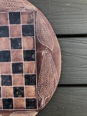 Curiosa - Handgemaakt stenen schaakspel afkomstig uit Kenia kopen? Bied vanaf 1!